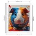thumbnail image 2 of Paint by Numbers Kit for Adults, Colorful Guinea Pig Art Extravaganza Paint by Numbers, Easy Paint by Numbers Kit for Adults Beginner, DIY Adult Paint by Number Kits on Canvas, 12x16in Home Decor, 2 of 7