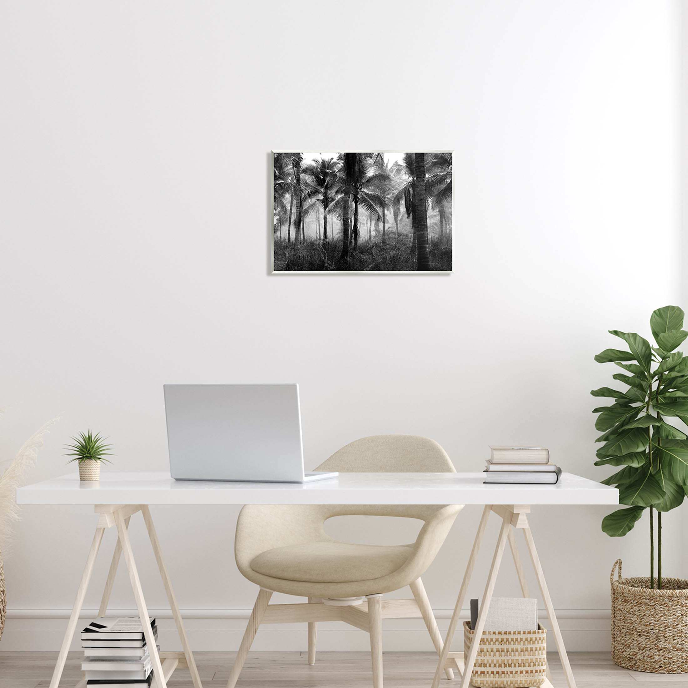 Stupell Industries Dense Tropical Palm Tree Forest Photograph Unframed Art Print Wall Art, Design by Kim Allen