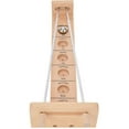 thumbnail image 4 of Classic Desktop Games Toy, Wooden Balance Desktop Ball Game Educational Toys Interactive Wooden Desktop Games,Stick and Ball Game,Shoot The Moon Games,Family Party Board Game for Kids Adults, 4 of 6