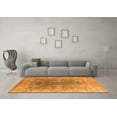 thumbnail image 3 of Ahgly Company Indoor Rectangle Oriental Orange Industrial Area Rugs, 8' x 10', 3 of 4