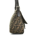 thumbnail image 2 of Pre-Owned FENDI Shoulder Bag Zucca Mamma Bucket Canvas Leather Brown Women's e60171g (Good), 2 of 5