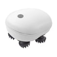 thumbnail image 1 of Masajeador portátil para mascotas para perros y gatos - Masajeador eléctrico para perros y gatos - Rascador de cabeza y espalda, color blanco, 1 of 5