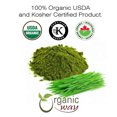 thumbnail image 2 of Organic Way Wheat Grass Powder (Triticum aestivum) - Organic & Kosher Certified | Raw, Vegan, Non GMO & Gluten Free | USDA Certified | Origin - India (1/2LBS / 8Oz), 2 of 3