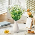 thumbnail image 7 of yulier 2 Pcs Artificial Flowers Faux Flower Bouquet Fake Plants Spring Summer Outdoor Indoor Garden Home Decorations Silk Flowers for Porch Patio Balcony Vase Decor, 7 of 7