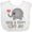 AA-White, variant on Inktastic Nana and Poppy Love Me Boys or Girls Baby Bib
