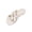 White, variant on Navy Women'S Slippers Low Heel Wrap Around Toe Post Sandals Comfortable Plus Size Casual Slide Sandals For Outdoor Beach Summer