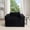 Black, variant on 41.3" Corduroy Single Sofa, Single Cloud Sofa, Cloud Couch Chair, Black Newly Added Thickened Seat Height Sofa for Livimg Room, 2 Cup Holders, Side Pockets