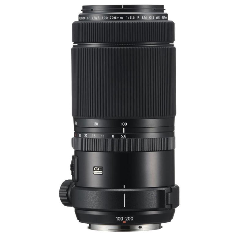 Fujifilm GF 100-200mm f/5.6 Zoom Lens R LM OIS WR - Walmart.com