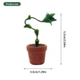 thumbnail image 3 of Great promotion! Doll House Plants Exquisite Craftsmanship Excellent Material Suitable For 1/12 Doll House Multifunctional Decoration Perfect Children's Gift, 3 of 5