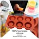 thumbnail image 4 of Cateissary Molde de silicona para magdalenas, resistente al calor, antiadherente, para pasteles, tartas de queso, bandeja para magdalenas, molde Herramientas y accesorios para hornear, 4 of 6