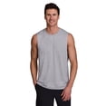 thumbnail image 5 of RBX Active Men's Muscle Tee Striated Quick Drying Workout Tank Top, 5 of 5