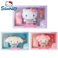 thumbnail image 2 of Chupete de bebé original de Sanrio, biberón de peluche Cinnamoroll, Hello Kitty, My Melody, muñeco de bebé con traje de vestir, juguetes de peluche de anime, 2 of 5