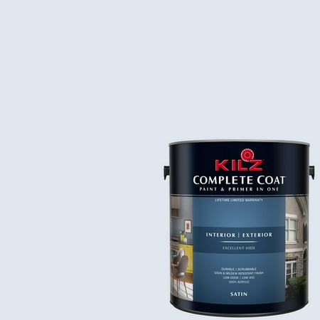 KILZ COMPLETE COAT Interior/Exterior Paint & Primer in One #RC220-01 White