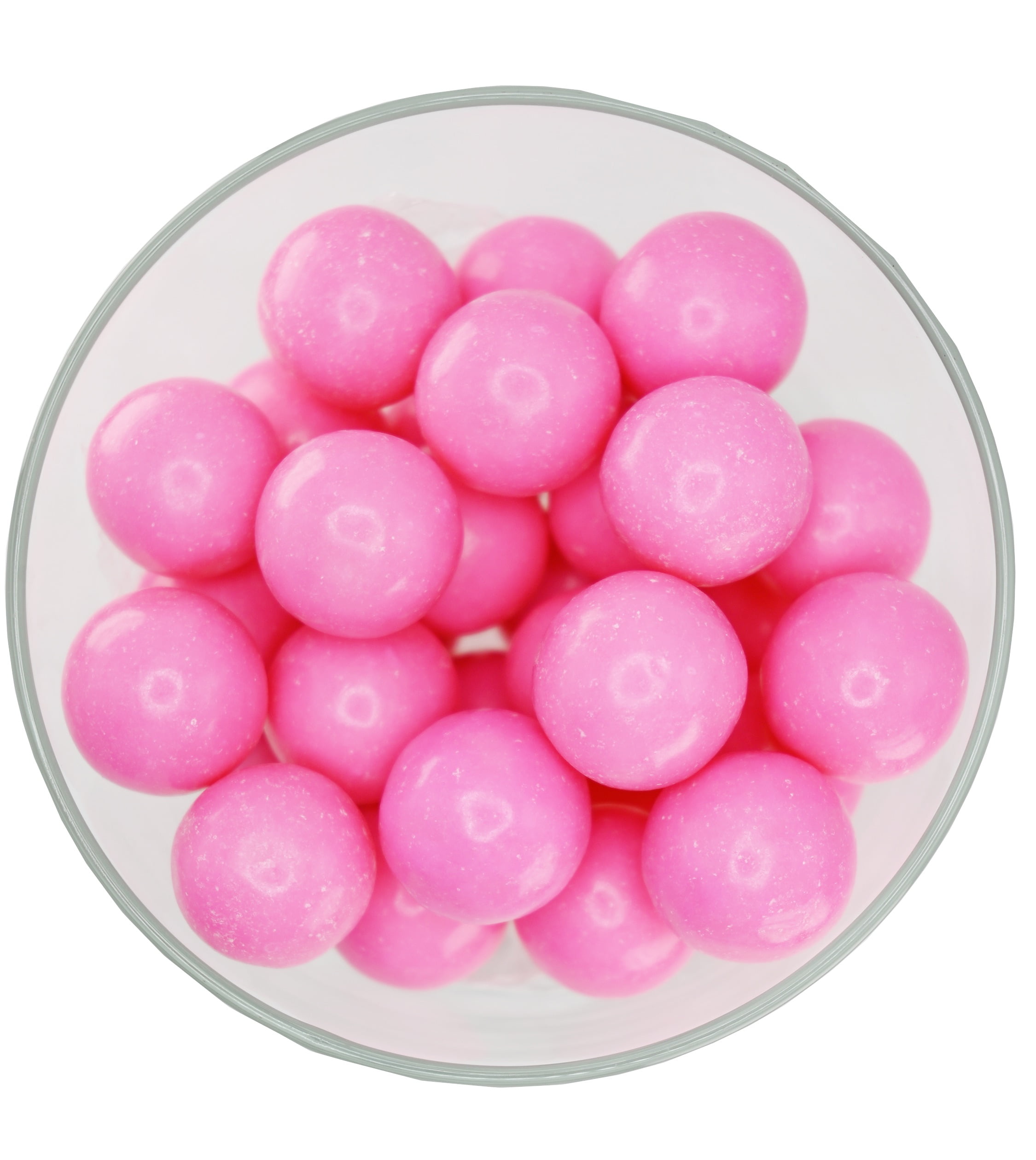 Hilco Pink Bubblegum Gumballs, 8 oz Regular Size, Chewing Gum