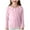 Pink, variant on 7 Kid Girl Boy Tops Shirts Girls Long Sleeve Blouse with Peter Pan Collar - Kids Toddler Button Detail & Wave Trim Hem Cuff, Cute Ruffle Trim Top for Party School