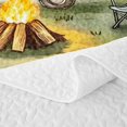 thumbnail image 5 of Catabedysis Watercolor Cartoon Camping Quilt Full,Dog Camper Print Full Bedspread Sets For Boys,Multicolor,3 Pieces, 5 of 7