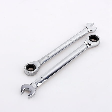 

Cergrey Ratchet Wrench Tool 12pcs Fixed Spanners Ratchet Wrench Hand Tool Set Kit 8-19mm Hardware Hand Tools