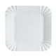 thumbnail image 1 of EeaseMX 100 platos de papel desechables cuadrados para guardar pasteles, postres, frutas y aperitivos (blancos), 1 of 7