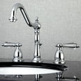 thumbnail image 6 of Kingston Brass KS1995WLL Widespread Lavatory Faucet with Brass Pop-Up, ORB, 6 of 6