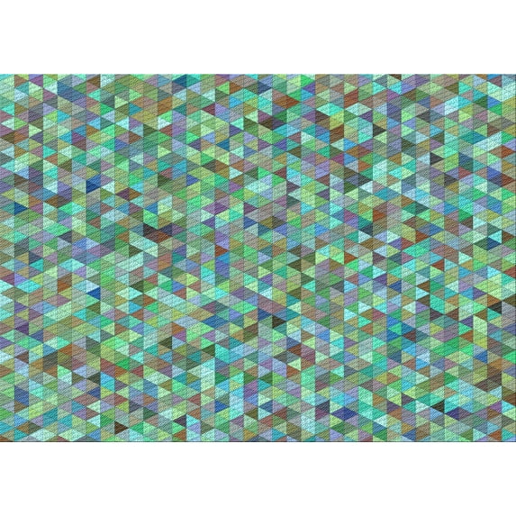 Ahgly Company Machine Washable Indoor Rectangle Transitional Sonic Silver Gray Area Rugs, 2' x 4'