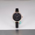 thumbnail image 4 of Delix Stylish Women Watch Leather Band Quartz Watch Round Dial Rhinestone Watch, 4 of 10