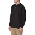 thumbnail image 2 of Hanes Men's Beefy-T Long-Sleeve Henley - O5719, 2 of 3