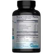 Marine Collagen Peptide Supplement with Hyaluronic Acid | 120 Capsules for Men and Women | by NeoCell
