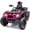 Pink, variant on 24V Ride on Cars ATV for Kids, 2 Seater Electric Car for Kids with 6 Wheel Suspension, Bluetooth Music, LED, Volume Adjustment, Extra Large Rear Storage, Power Display, Ride on Toy for 3-8, Pink