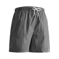 thumbnail image 4 of IhhxPro Men's Running Shorts Quick Dry Elastic Waist Drawstring Beach Swim Summer Casual Patterned Lightweight Athletic Gym Training Activewear Loose Fit S-2XL, 4 of 5
