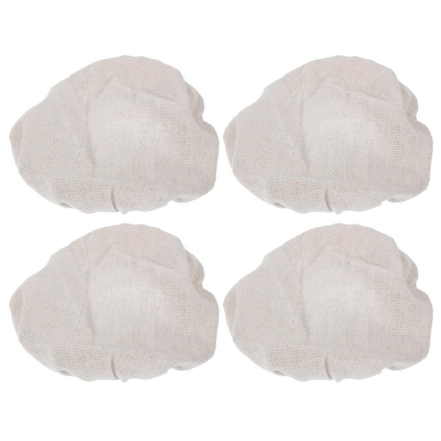 unbranded 4Ud Tapas De Tela Para Frascos De Fermentación Beige Reutilizables Para Cocina