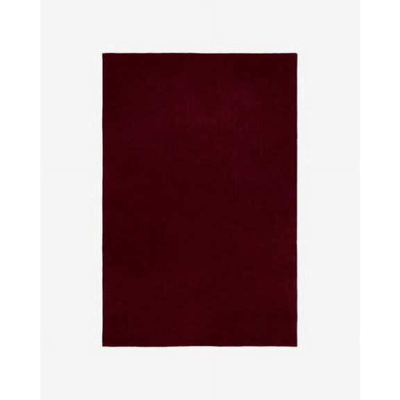 AARISH RUGS New Zealand Wool Hand-Tuffted Grand Deep Wine Area Rug For Living Room, Bedroom Any Room,(5X8 ft)