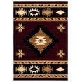 thumbnail image 2 of United Weavers Bristol Caliente Burgundy Mat Rug, 2 of 4