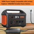 thumbnail image 2 of for Jackery 1000/880 Charger, 24V 180W Power Supply Compatible with Jackery Explorer 1000 E1000 /Explorer 880 E880 Portable Power Station Solar Generator, Replacement KA18024075-6C AC Adapter, 2 of 9