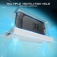 thumbnail image 6 of Dust Cover with 16 LED Colors Light Base for Nintendo Switch2/OLED - Acrylic Clear Display Box, Anti-Scratch Waterproof Slim Dock Case, Cool Gaming Accessories, 6 of 8