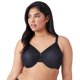 thumbnail image 1 of Minimizador Bra Wacoal 857109, sin forro, cobertura total, 34 °C, negro, 1 of 3