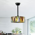 thumbnail image 3 of Svenja 20 in. 6-Light Indoor Matte Black Finish Ceiling Fan, 3 of 3