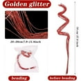 thumbnail image 2 of Glitter Curly Ting Ting Branches Vase Filler Christmas Sparkle Branches Artificial Sticks Twigs for Xmas Tree Wedding Holiday DIY Crafts Home Decoration 26 inch 30 Stems Red, 2 of 7