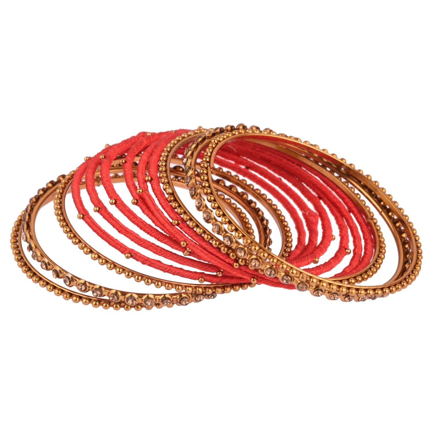 Handmade Silk Thread Bangles - South India Jewels