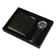 thumbnail image 1 of Gift Set Leather Wallet & Watch, PU Men's Accessories Box for Father's Day, 1 of 6
