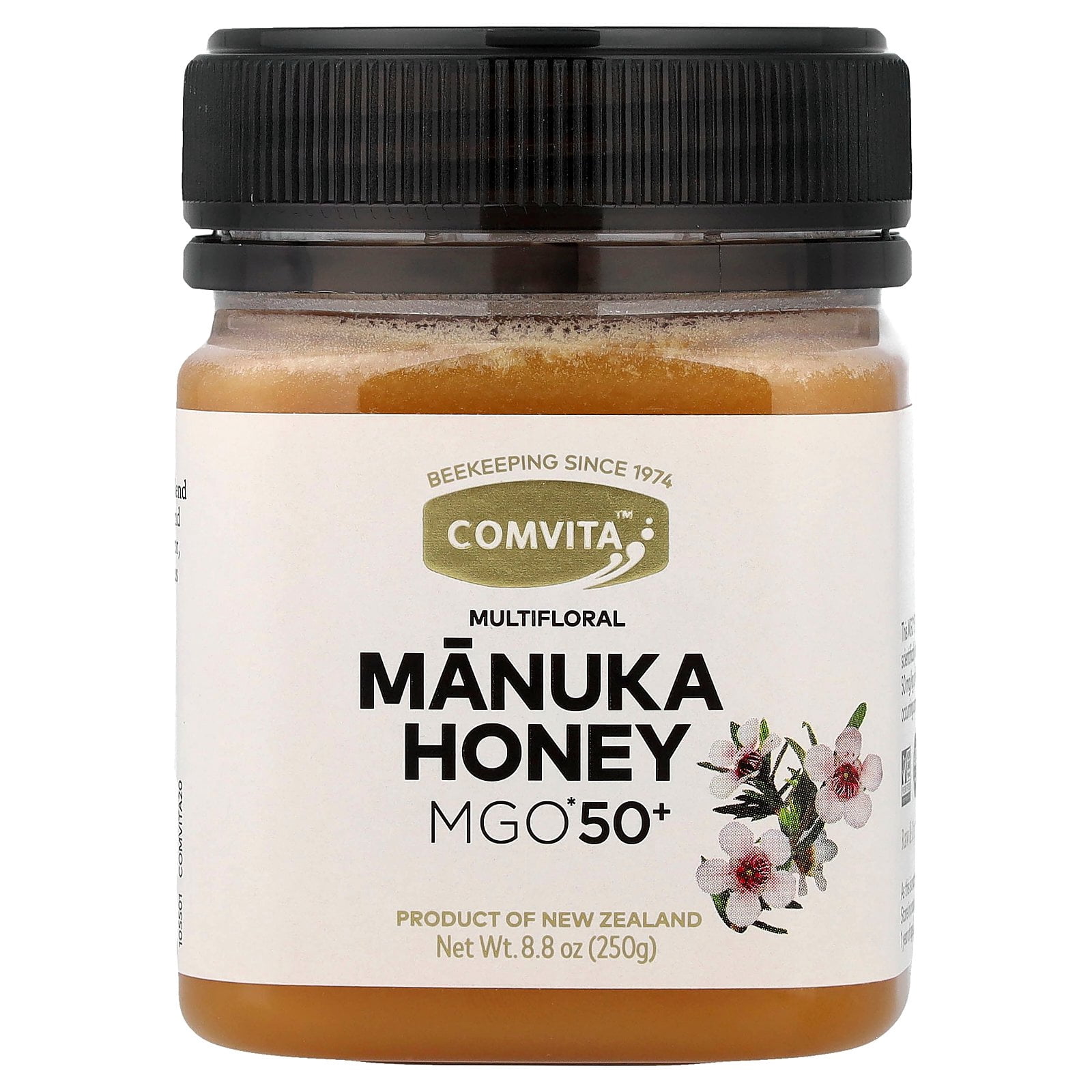 Manukora, Raw Manuka Honey, MGO 50+, 8.8oz Non-GMO Certified