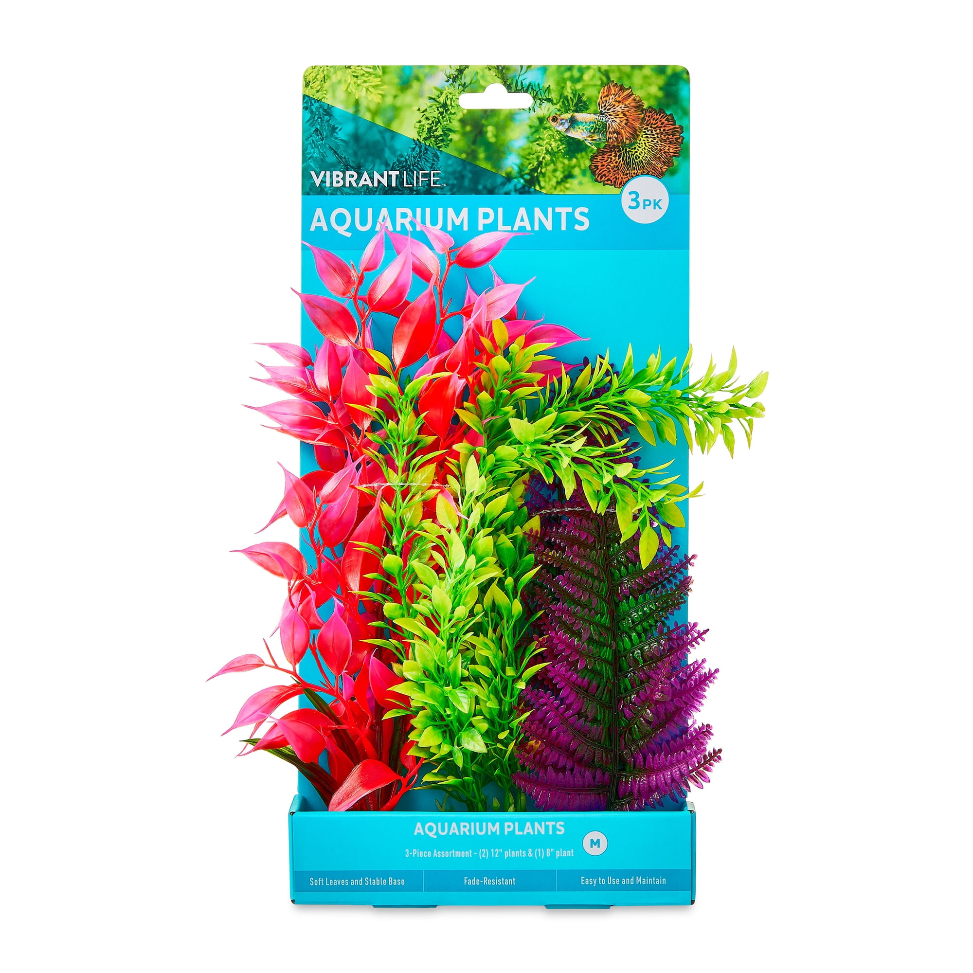 Vibrant Life 3-Piece Aquarium Plants Set