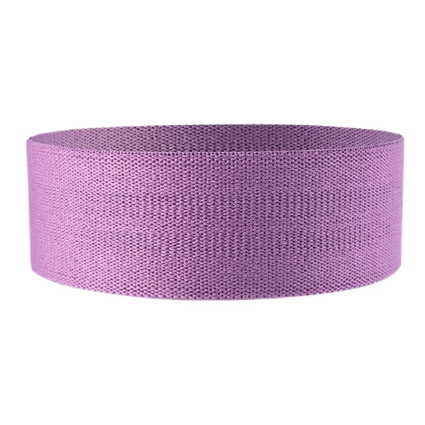 resistencia Gimnasio en hogar Entrenamiento Lift Booty Band para adultos Ejercicio Fitness Yoga Antideslizante fuerza elástica 76cm Púrpura