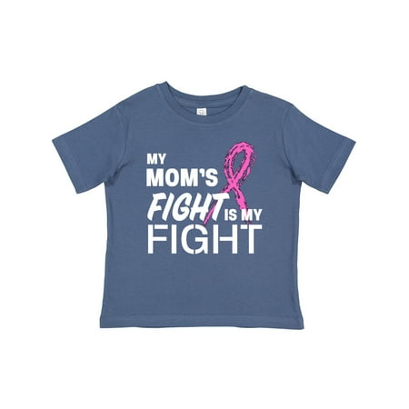 

Inktastic My Moms Fight is My Fight- Breast Cancer Awareness Gift Baby Boy or Baby Girl T-Shirt