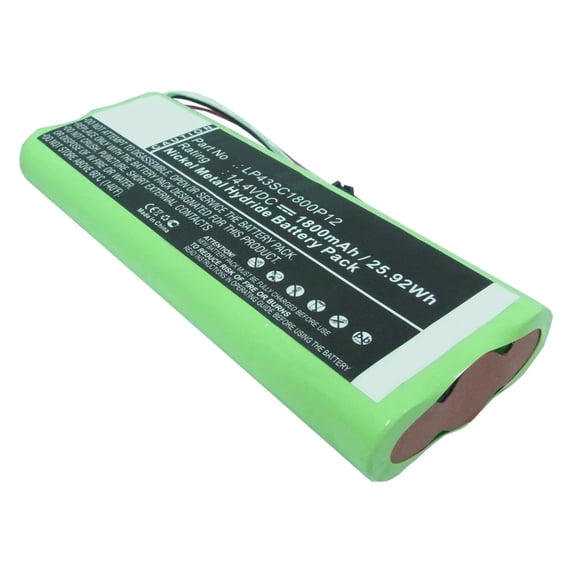 Batteries N Accessories BNA-WB-H6723 Vacuum Cleaners Battery - Ni-MH, 14.4V, 1800 mAh, Ultra High Capacity Battery - Replacement for Ecovacs LP43SC1800P12 Battery
