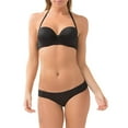 thumbnail image 6 of Women's Smart and Sexy SA1001 Swim Secret The Getaway Halter Bikini Swim Top (Black Hue 34B), 6 of 6