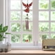 thumbnail image 1 of Wind Chime Iron Metal Crafts Ornaments Glass Painted Spray Courtyard Balcony Porch Pendant, 1 of 6
