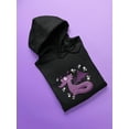 thumbnail image 3 of Dragon Smiling Hoodie Women -SPIdeals Designs, Female XX-Large, 3 of 4