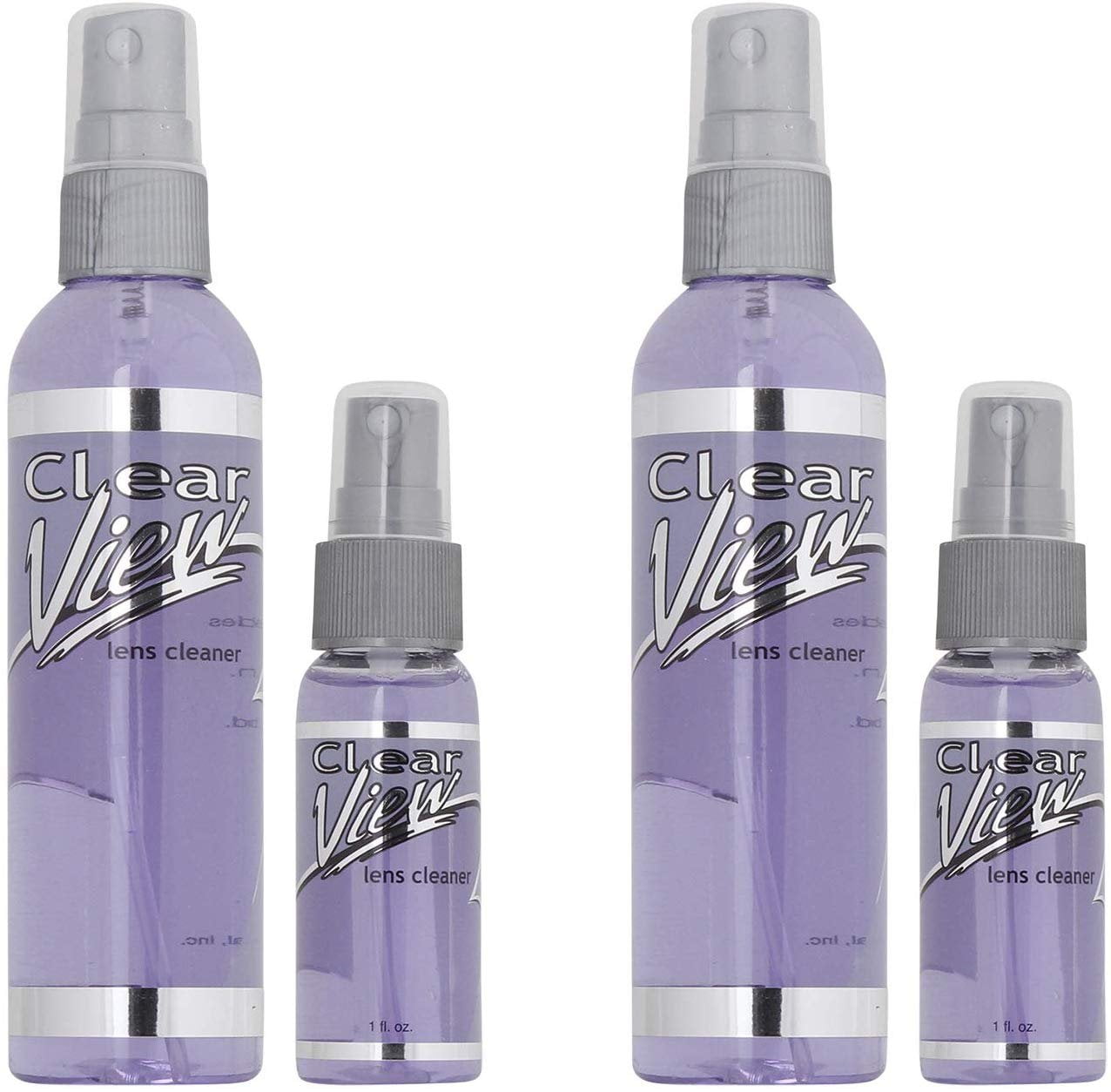 Clear View Premium ARCoated AntiStreak AntiStatic Lens Cleaner Spray