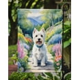 thumbnail image 3 of Westie Spring Path Garden Flag 11.25 in x 15.5 in, 3 of 5