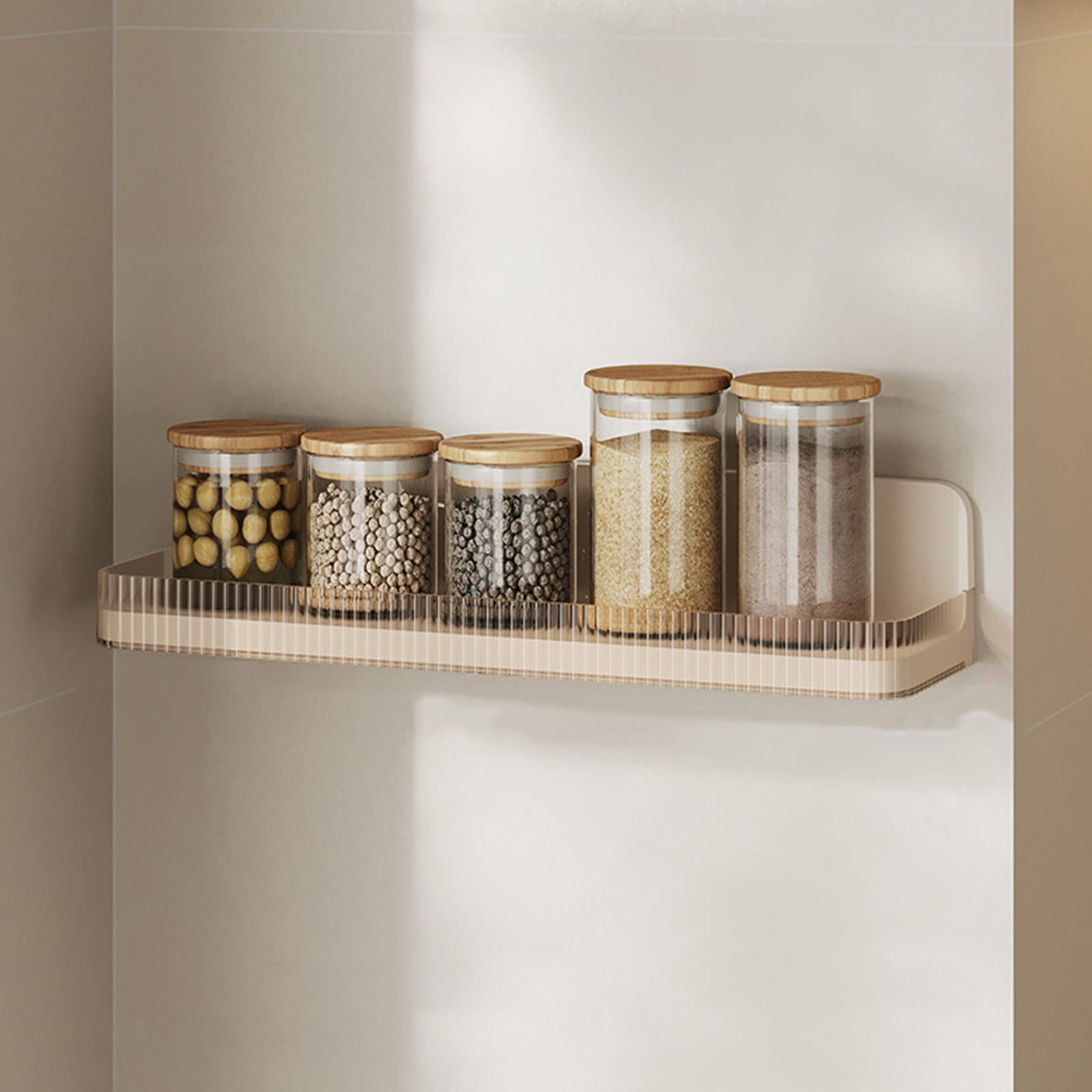 Lot De 4 Rehausseurs En Acrylique Transparent Pour